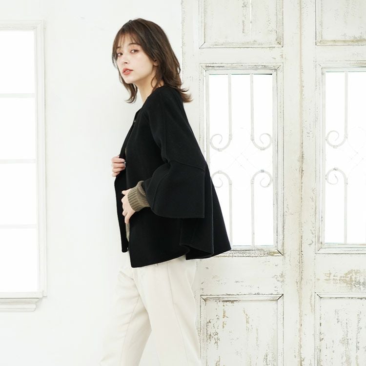 ア*チ様 MSGM ウールコート　ポンチョ　羽織り　ケープ　マント　クローク ケープ コート ポンチョ マント 羽織 和洋兼用 レディース 女性 着物