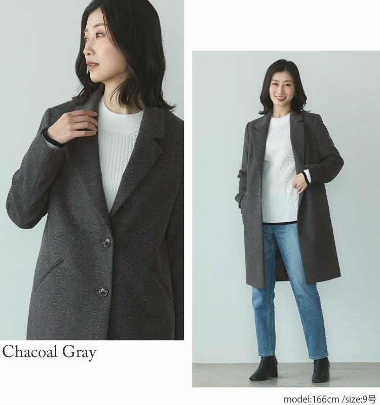 Filomo チェスターコート レディース 卒業式 卒園式 入学式 入園式 卒