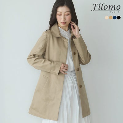 [Filomo]フィローモステンカラーコート撥水/レディース(No.08000069)