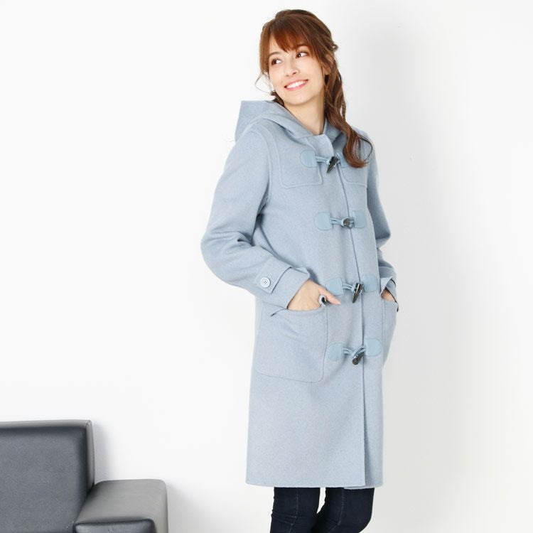 Filomo ダッフル コート レディース カシミヤ ブレンド ウール