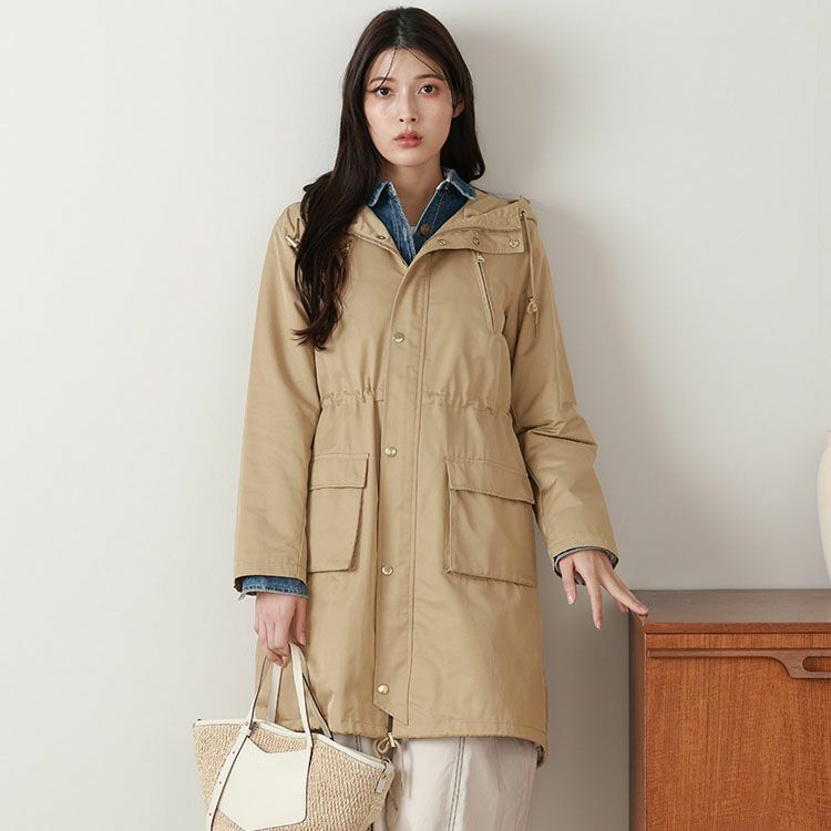 Filomo きれいめ マウンテンパーカー レディース フード付き アウター