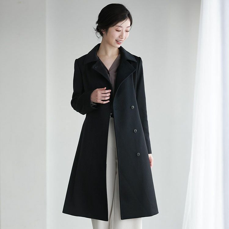 Filomo カシミヤ コート レディース カシミヤ100% テーラード 着丈