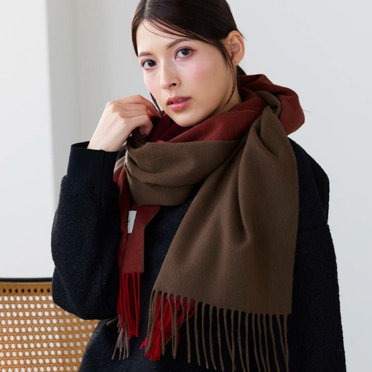 mau.さんコラボ》Filomo 極やわカシミヤ 100% ストール レディース 7F