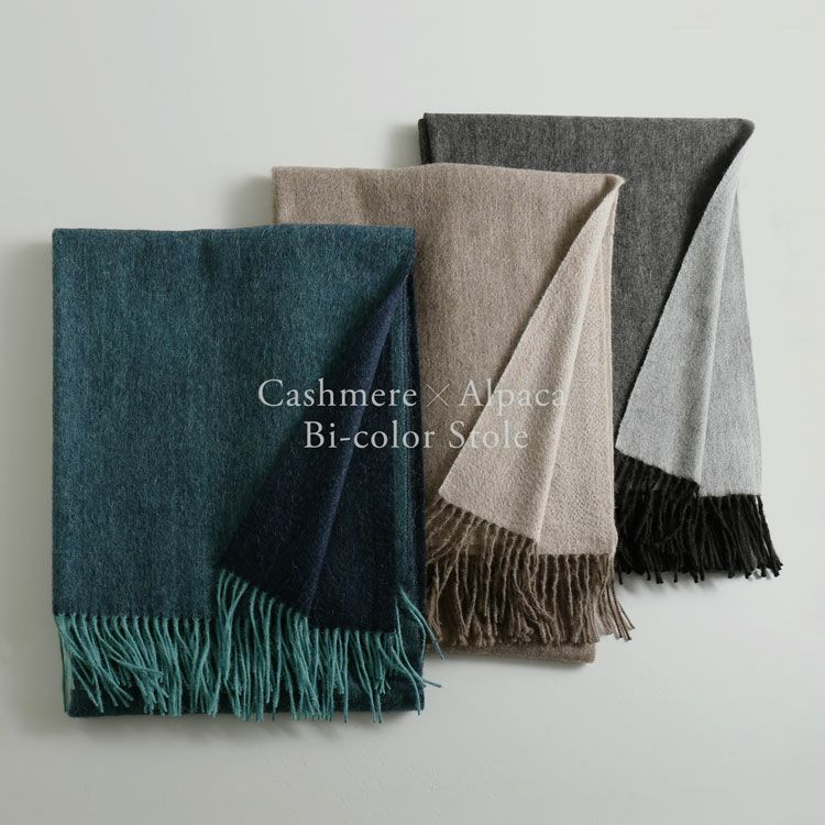 BRONTE ストール　アルパカ100% BRONTE pure alpaca scarf Abraham Moon 木津川市城山台 セレクト