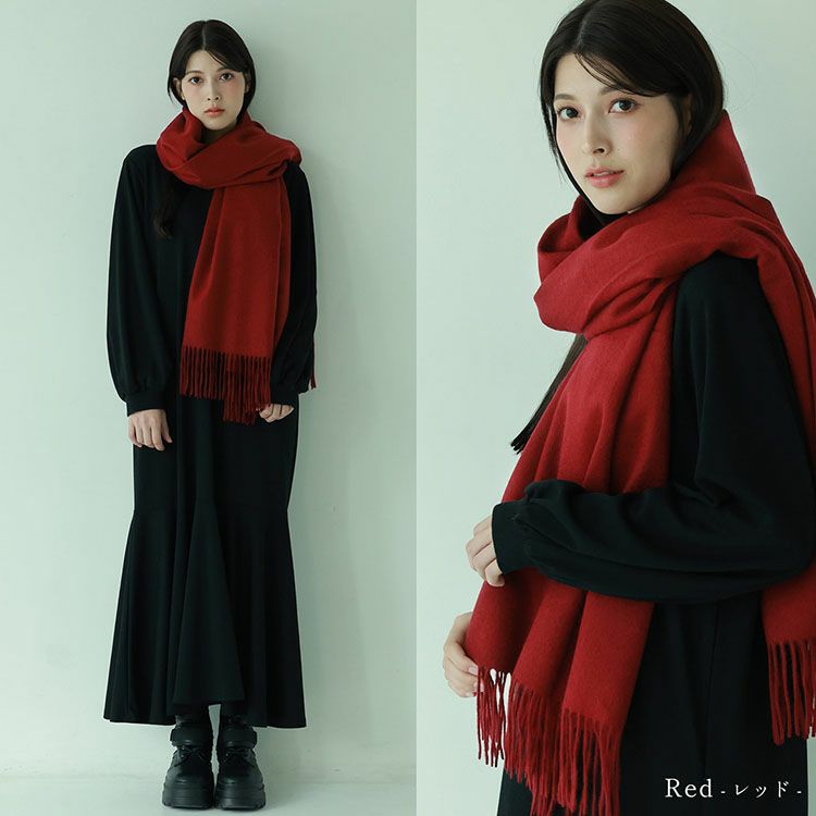 Filomo カシミヤ 大判ストール 100％ レディース 内モンゴル産 厚手7F