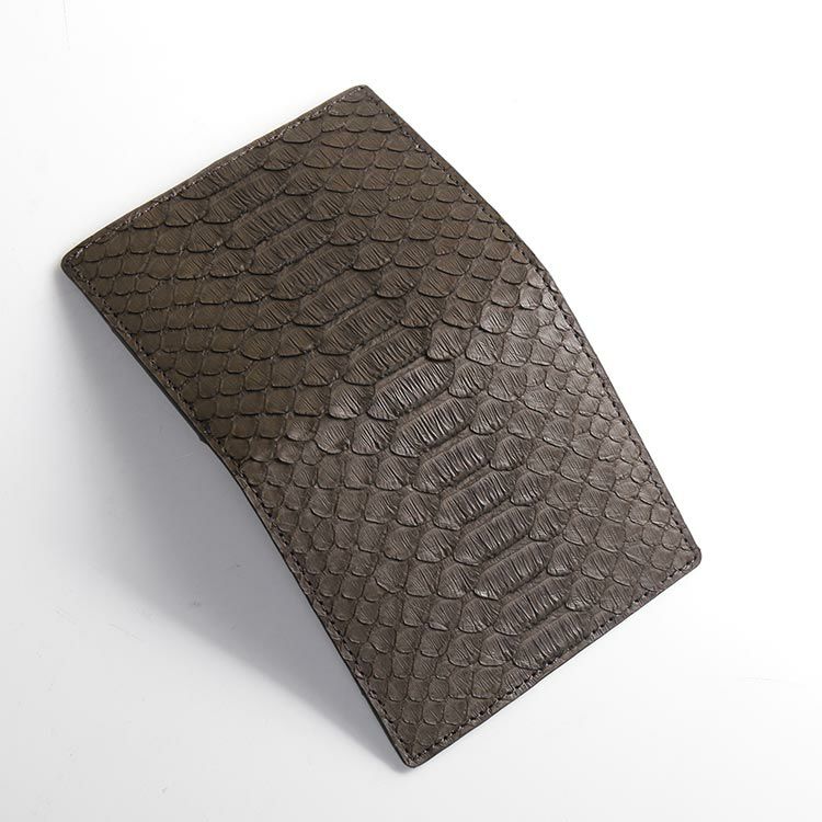 マネークリップ 本革 レディース ダイヤモンド パイソン 革 【ネコポス