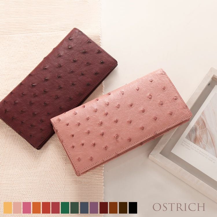 レディース-オーストリッチ-長財布｜オーストリッチ長財布なら三京商会