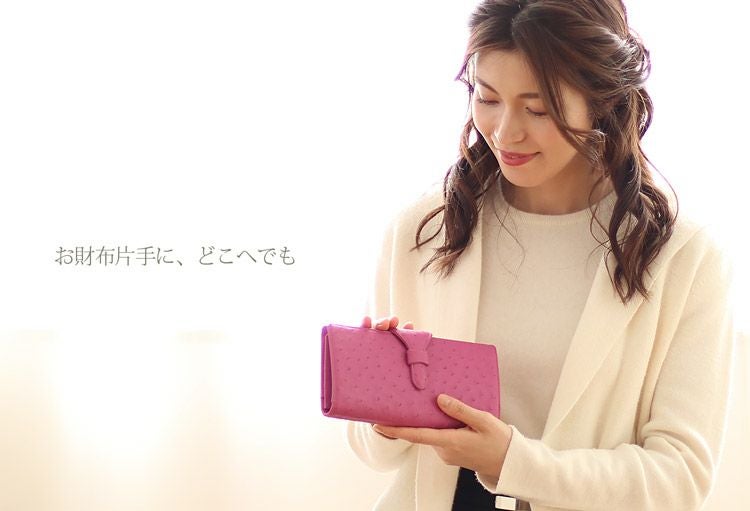 【正規品‼️】ビジネスレザーファクトリー　スタンダード　長財布　ピンク　本革 オンラインショップにて新カラー販売開始のお知らせ