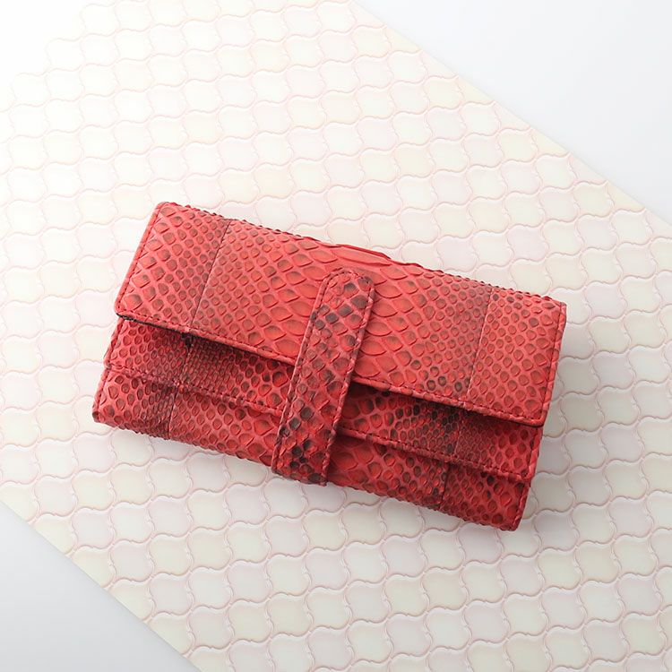 ギャルソン 長財布 レディース ダイヤモンド パイソン