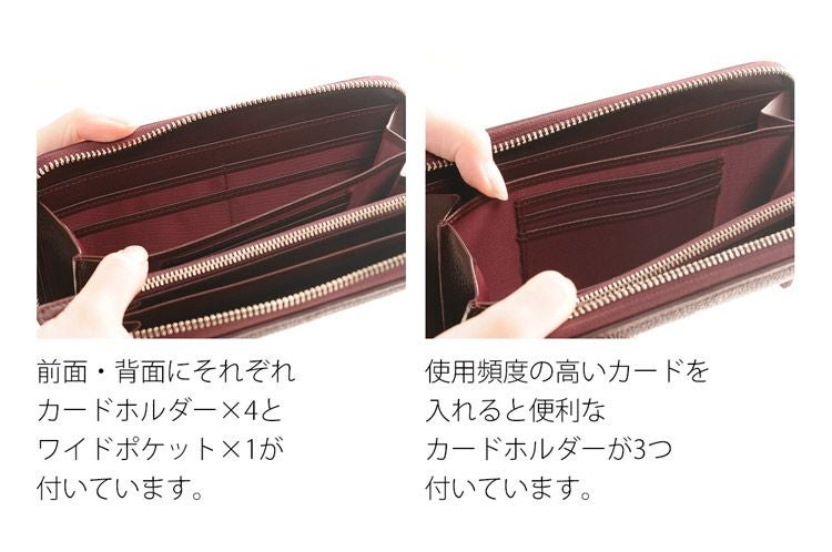 超希少 スタースティングレイ ラウンド長財布 ダブルファスナ レディース レッド スティングレイ レザー ラウンドファスナー 長財布 エイ革 本革 スター