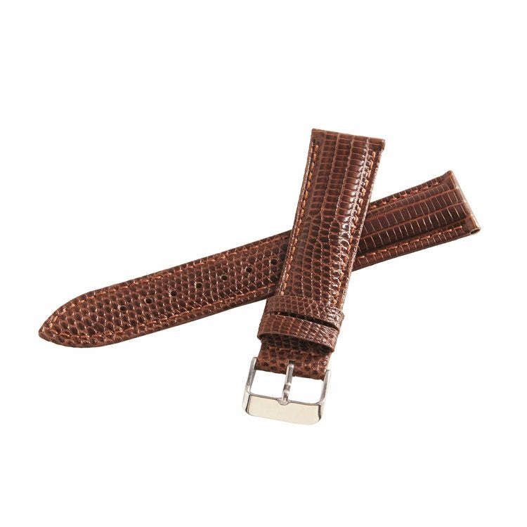 腕時計 ベルト 20mm 本革 防水 リザード レディース 【ネコポスで送料