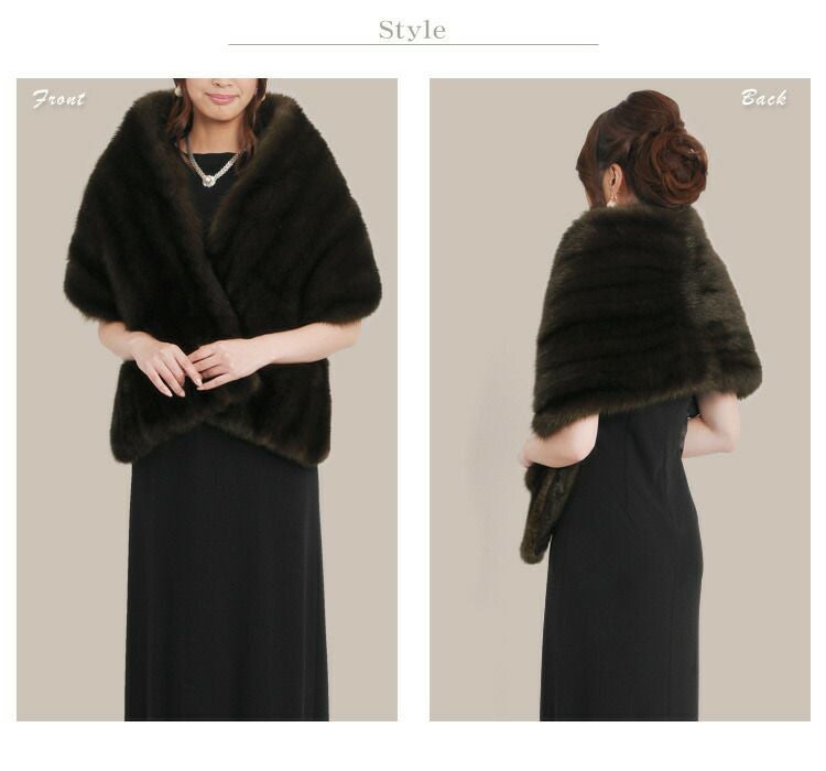 ストール ファームロシアンセーブル 12用 セーブルストール ファー