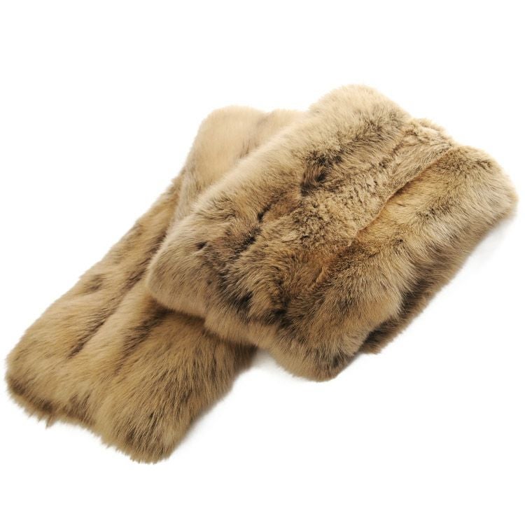 ロシアン セーブル ストール ロング ポケット 付き 220cm レディース