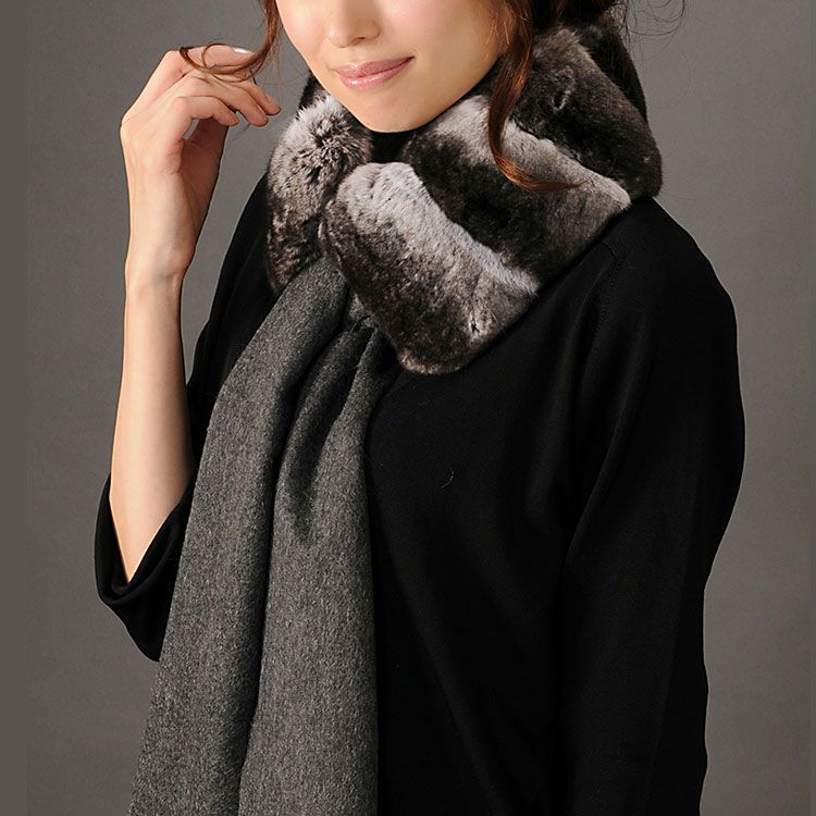 レディース-チンチラ-マフラー｜チンチラマフラーなら三京商会 本店