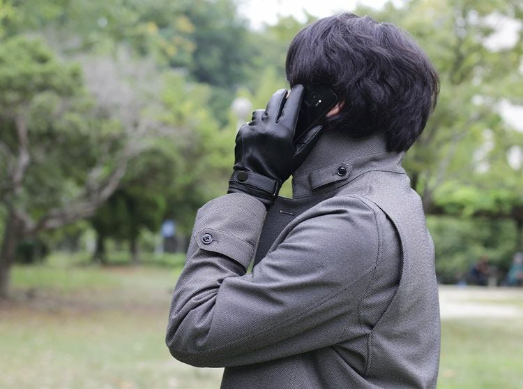 手袋 メンズ 革 レザー グローブ スマホ 対応 本革 男性 レザー手袋