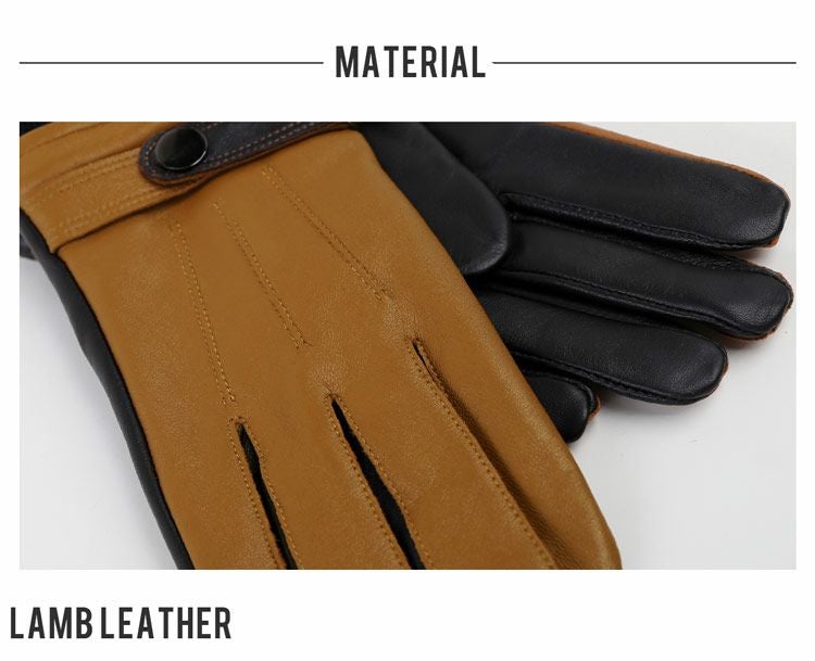 手袋 メンズ 革 レザー グローブ スマホ 対応 本革 男性 レザー手袋