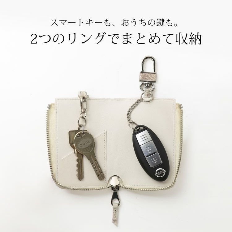 ヒマラヤ クロコダイル　キーケース ヒマラヤ クロコダイル キーケース シャイニング スマートキー