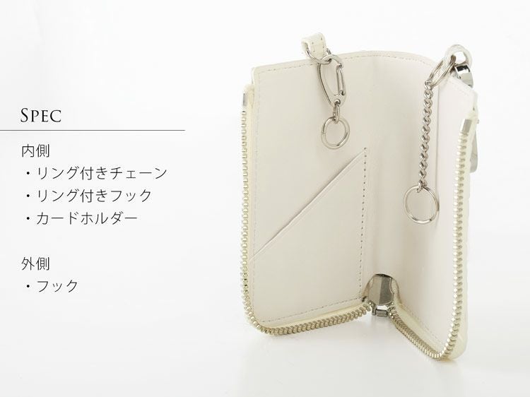 ヒマラヤ クロコダイル キーケース シャイニング スマートキー