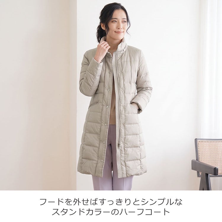 フードは付けはずし可能
