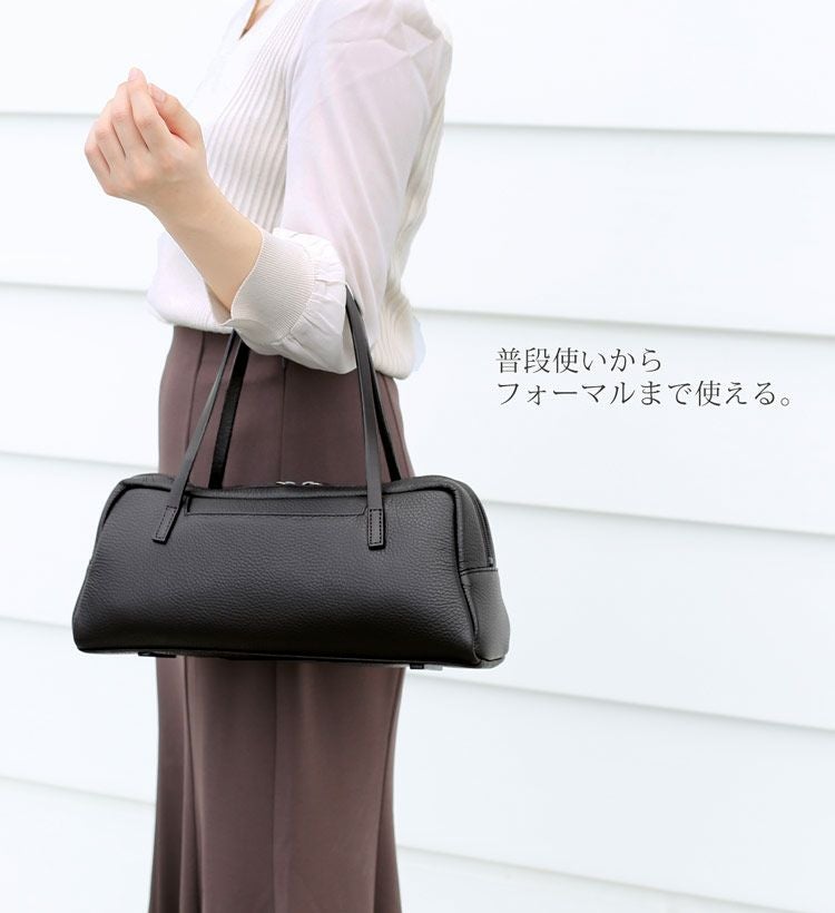 Jamale ブラック フォーマル ハンドバッグ