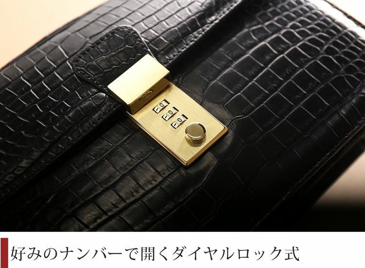 クロコダイル　セカンドバッグ hl-9810-01.jpg