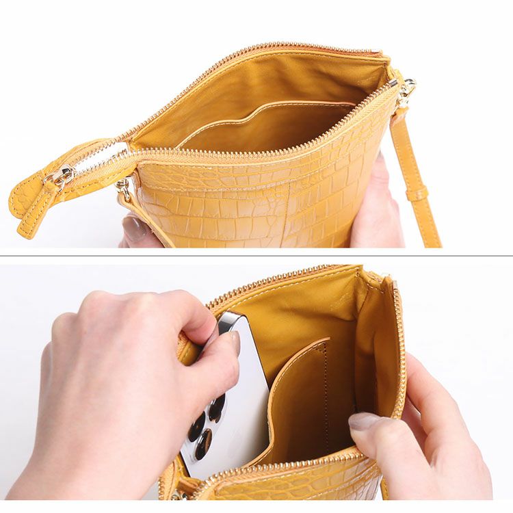 クロコダイル サコッシュ 4FA