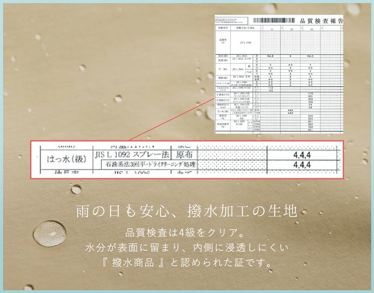 HALEINEトレンチコートレディース撥水