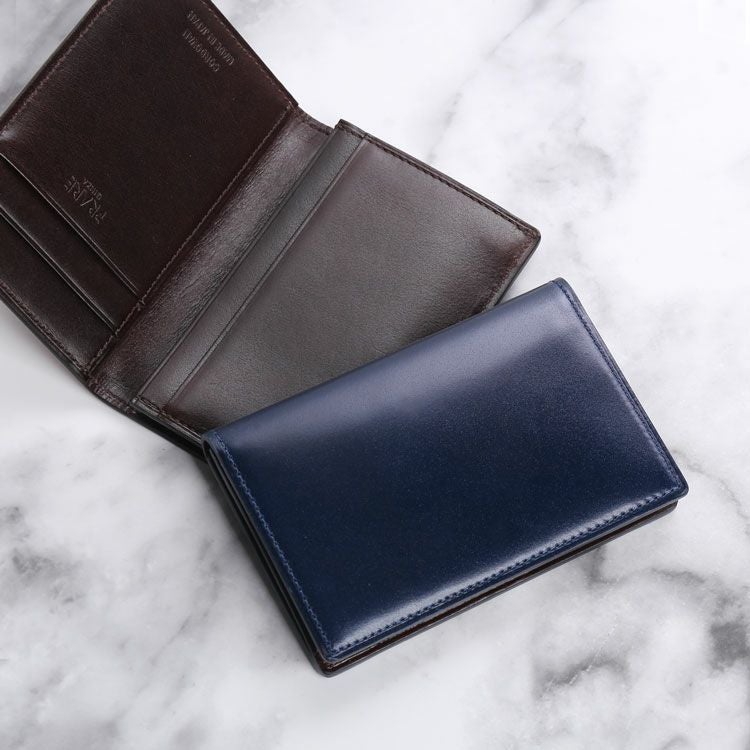 PRAIRIE プレリー コードバン 日本製 名刺入れ メンズ カードケース