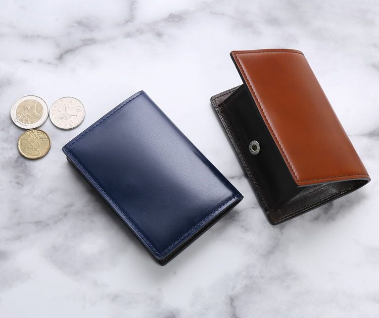 日本製 小銭入れ ボックス型 コードバン PRAIRIE レディース カード