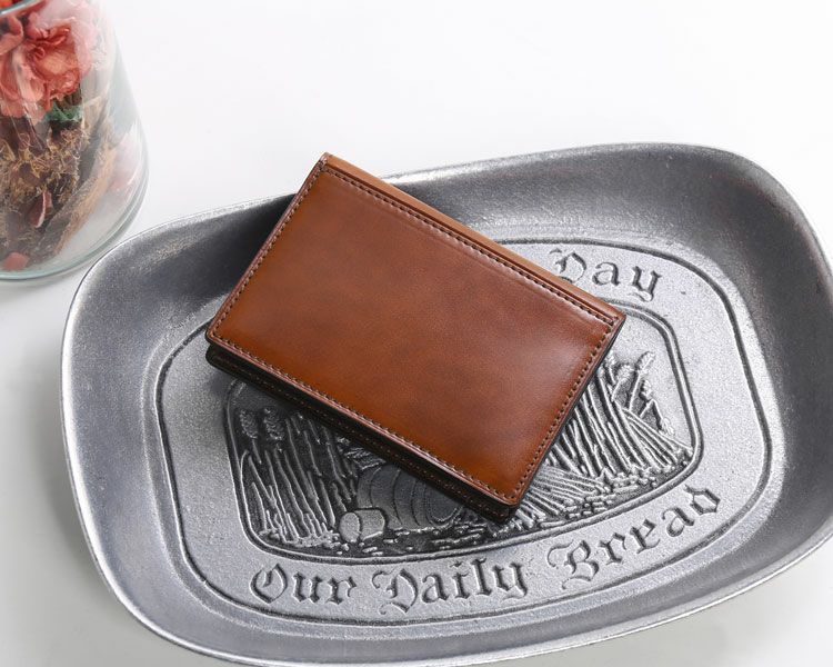 日本製 コードバン パスケース 定期入れ メンズ カードケース IDカード