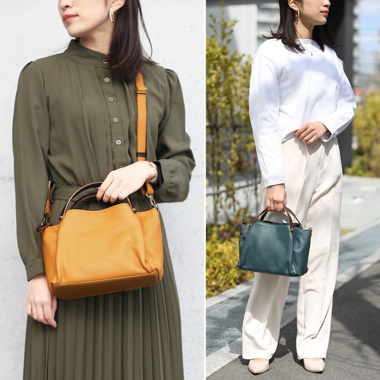 HALEINE 2WAY ショルダーバッグ レディース 斜めがけ 軽量 ハンドバッグ