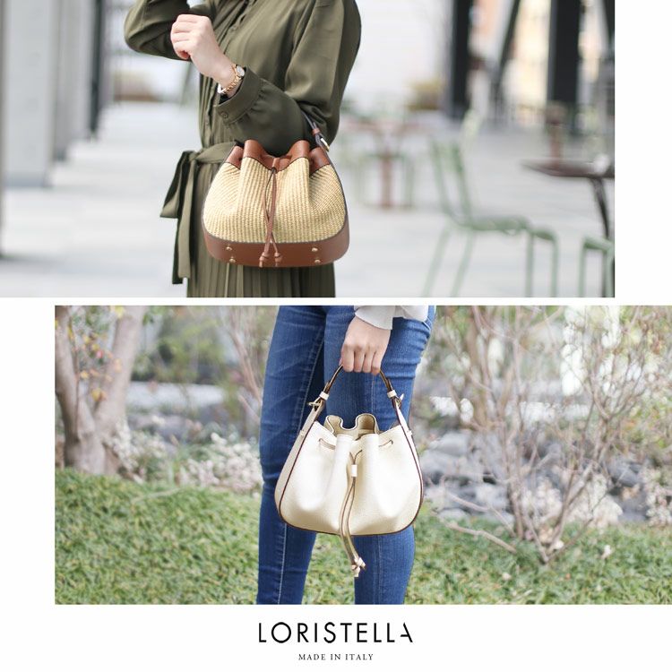 ショルダーバッグ レディース かごバッグ ロリステッラ 斜めがけバッグ