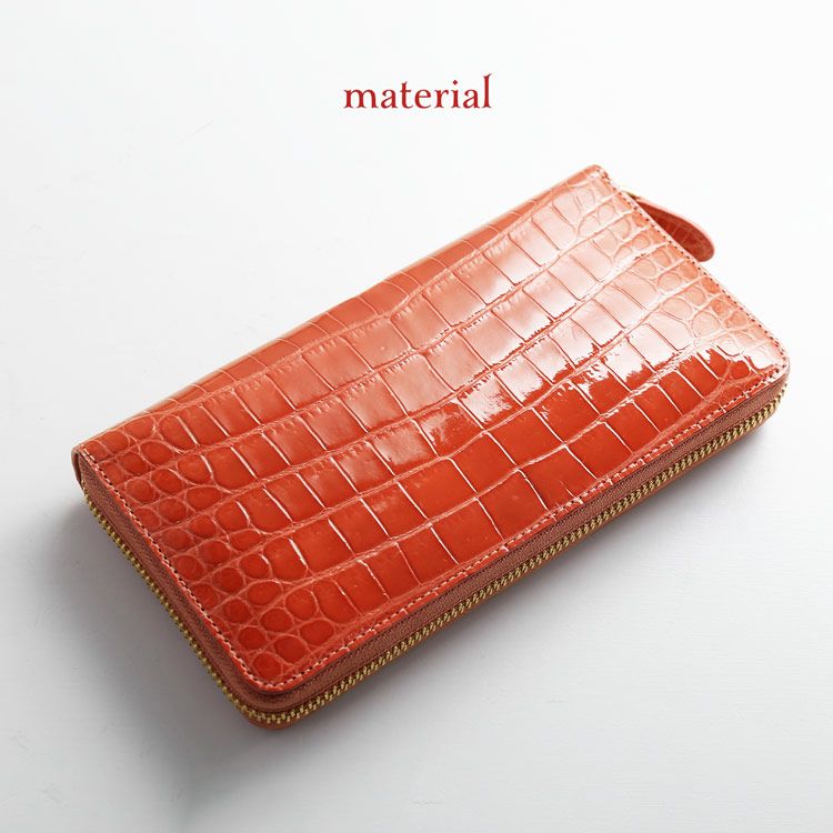 シャイニング クロコダイル 本物 クロコ 財布 レディース プレゼント