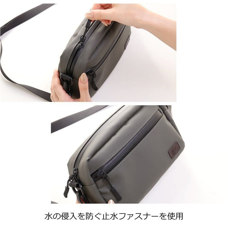 PRAIRIE 耐水 横型ボディバッグ