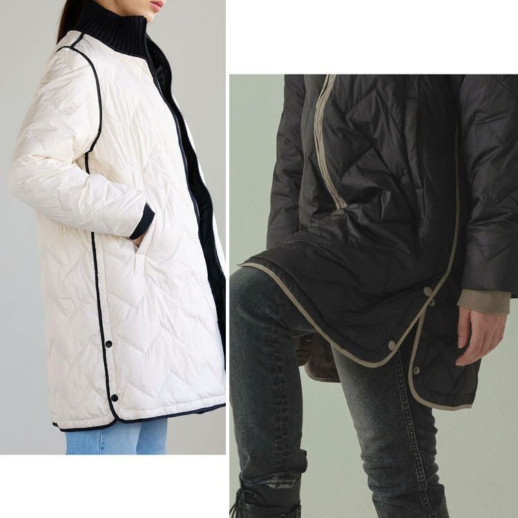 ダウンスリットレディース動きやすい