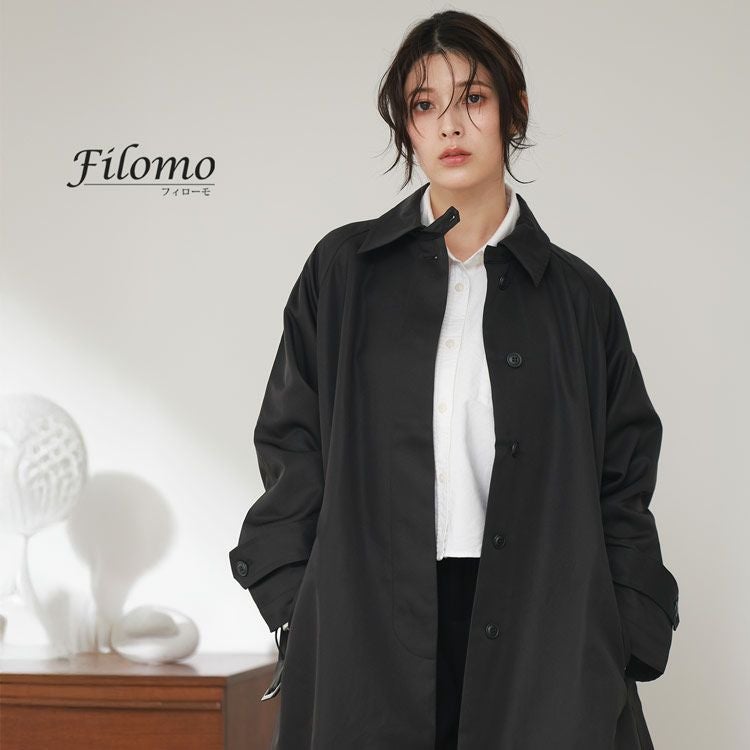 Filomo 着丈が選べる ロングコート レディース 襟2way 弱はっ水 卒業式