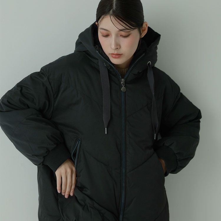 Filomo エコダウン 中綿コート ショート丈 レディース ゆったり Filomo エコダウン 中綿コート ショート丈 レディース ゆったり