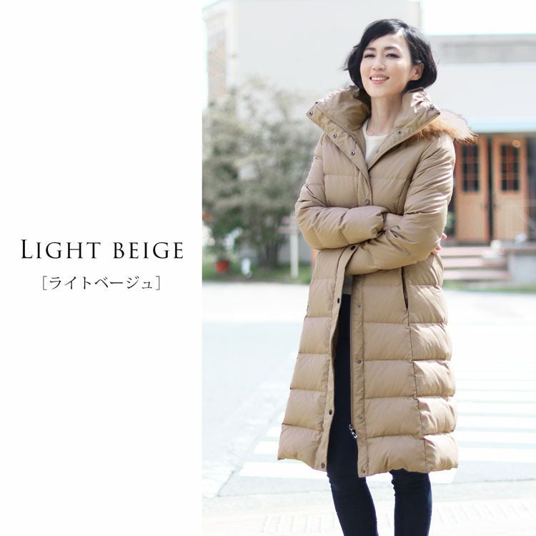ダウンコート レディース ロング ダウン90% Filomo 5F