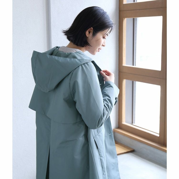 キルティングライナー付き 撥水コート レディース フード付き 3WAY 5F