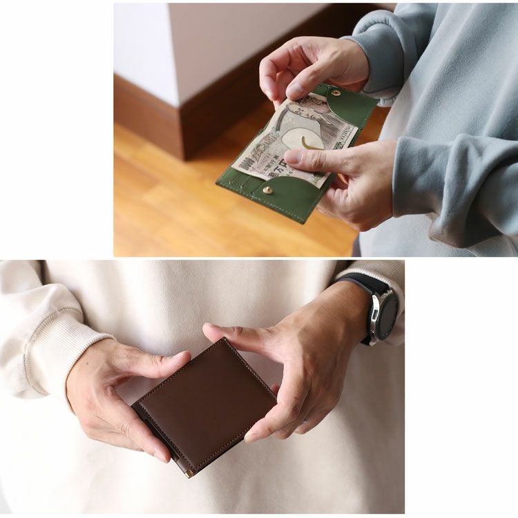 名入れ 別途購入で可能】Jamaleマネークリップ メンズ 財布 レザー