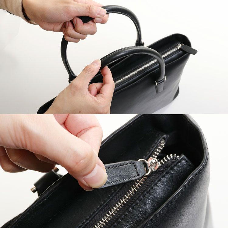 mieno Vakt 撥水レザー ビジネス トートバッグ (07000568r)