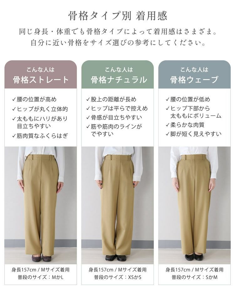 骨格タイプ骨格骨格診断ストレートナチュラルウェーブ体型