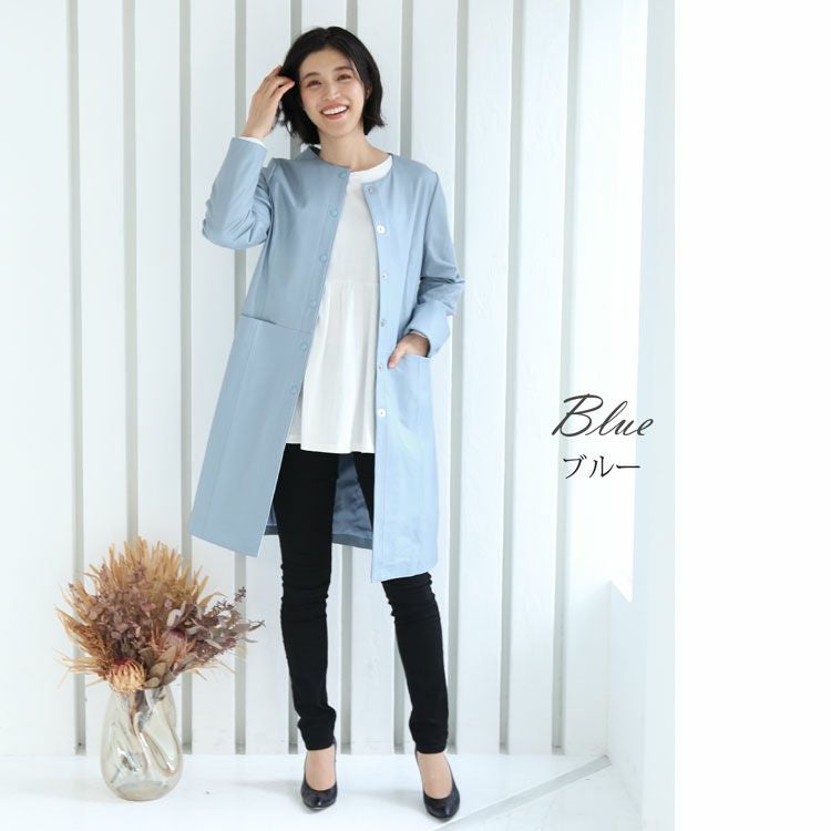 訳あり】レザー コート アウター レディース ラムレザー 本革 ノー