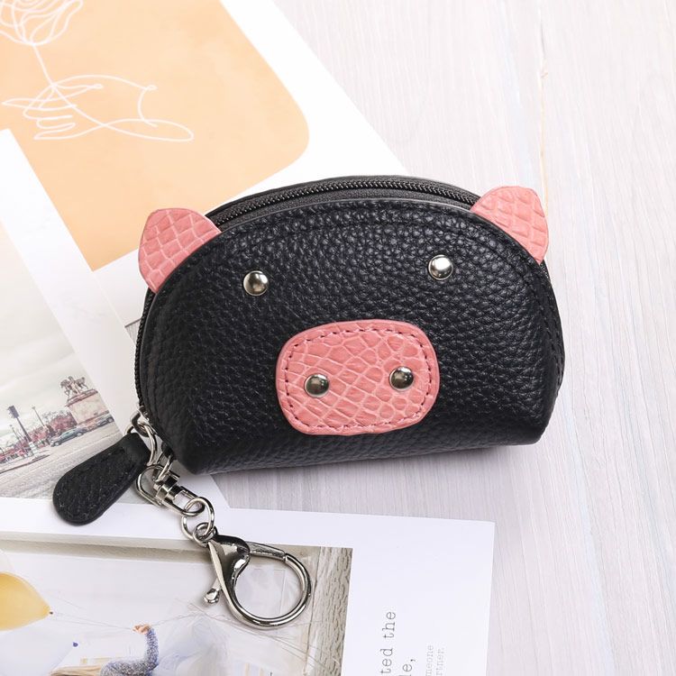 本革 アニマルポーチ ミニ 小さい 小銭入れ ギフト プレゼント 4FA