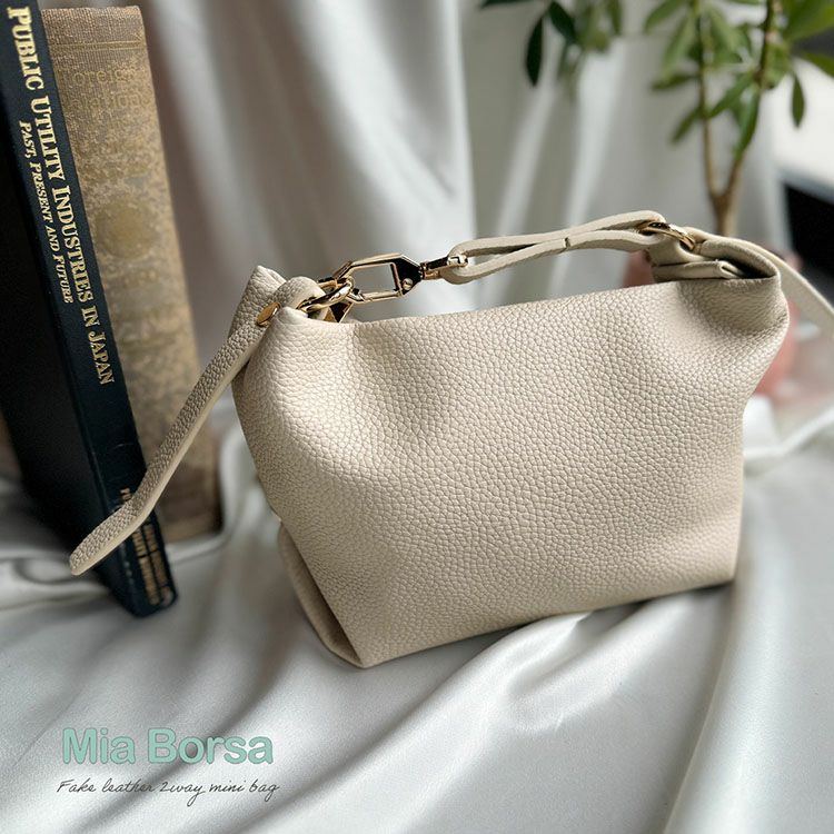 Mia Borsa 2WAY ミニ ショルダーバッグ 斜めがけ