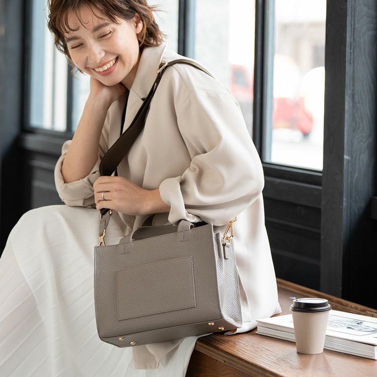 本革 バッグ レディース トート 牛革 2WAY バッグ mieno(07000589r)