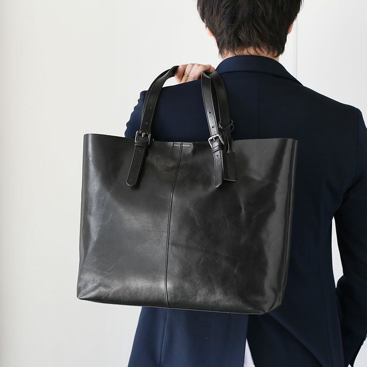 名入れ 別途購入で可能】本革 トートバッグ メンズ レザー mieno 牛革 5F