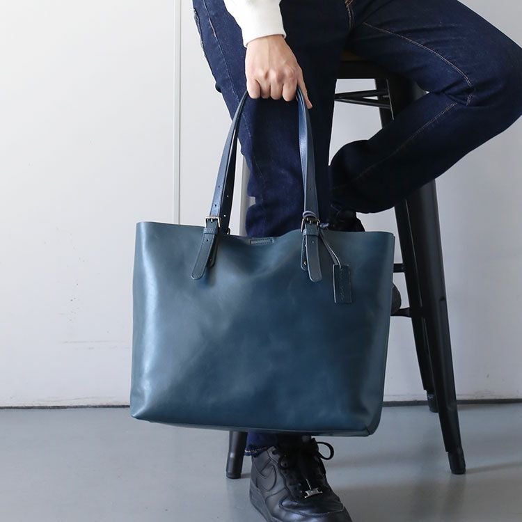 名入れ 別途購入で可能】本革 トートバッグ メンズ レザー mieno 牛革 5F