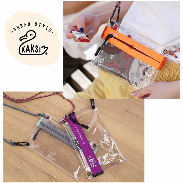 kaksi クリアサコッシュ クリアポーチ 2way