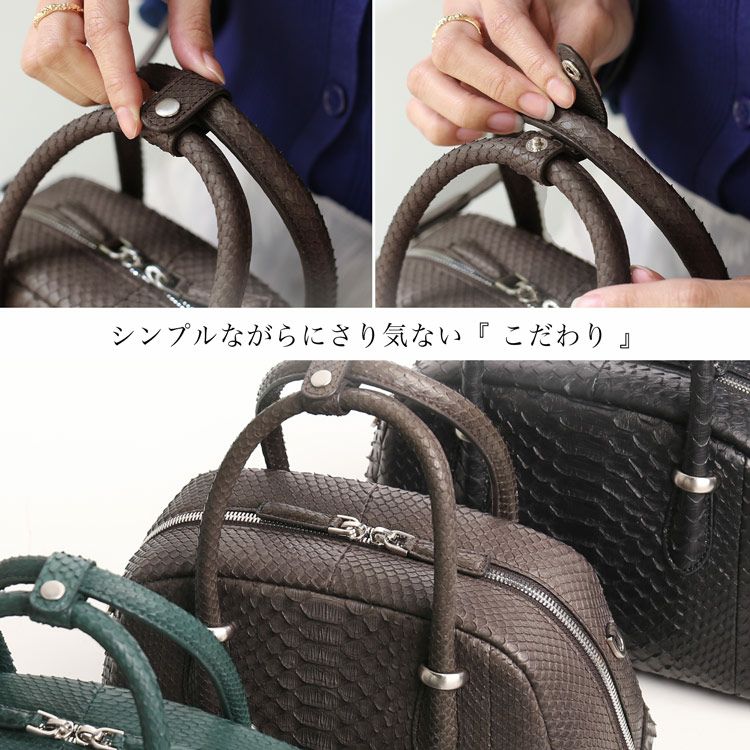 ダイヤモンド パイソン ハンドバッグ レディース 2WAY ショルダー